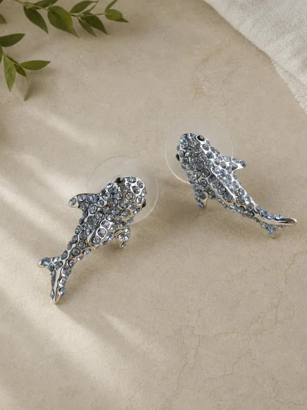 Kate Spade shark earrings